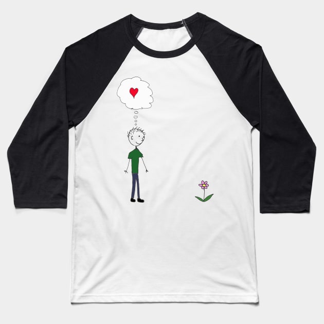 Love at first sight. Baseball T-Shirt by wanungara